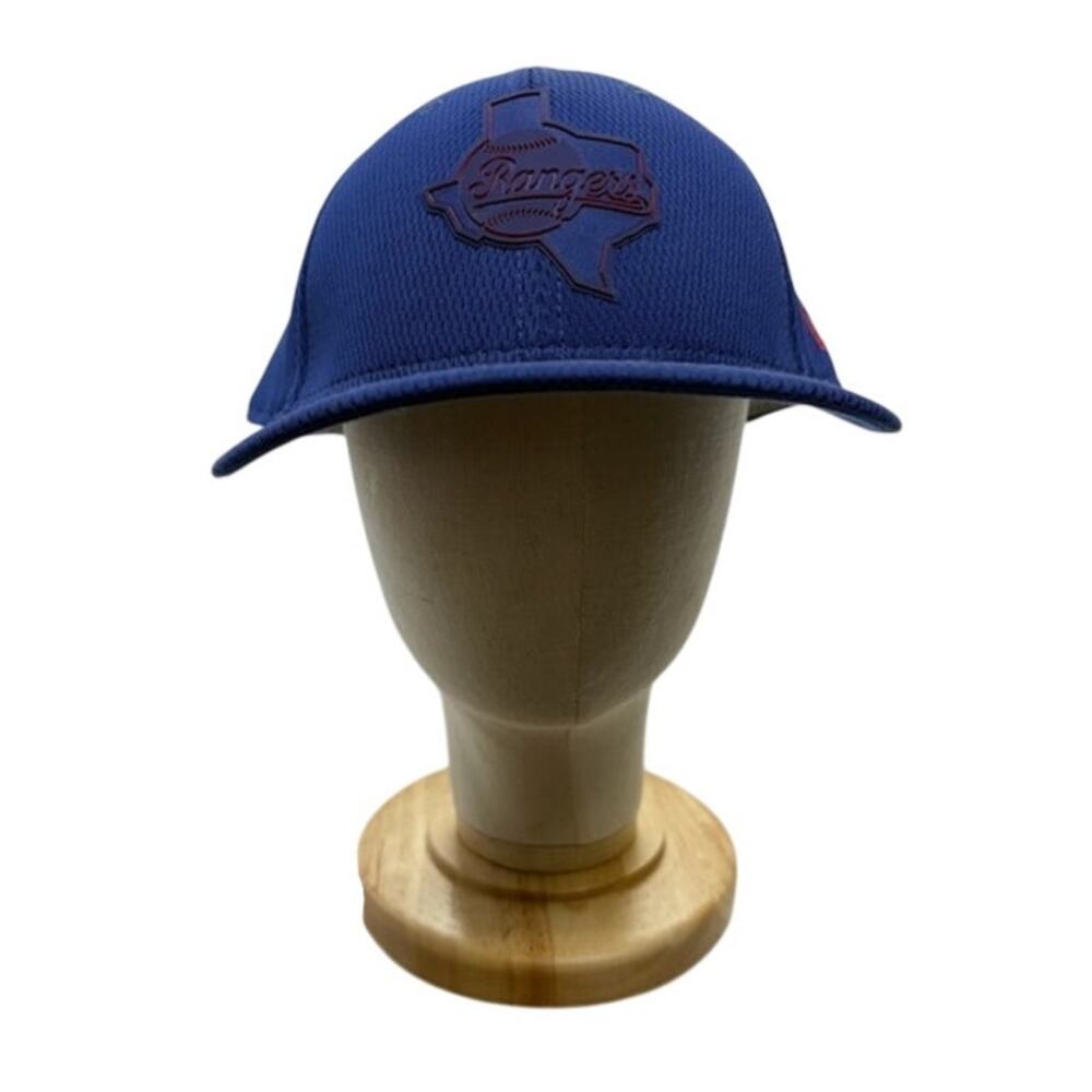New Era 59FIFTY Texas Rangers Low Profile Fitted Hat MLB Blue Adult Size 8